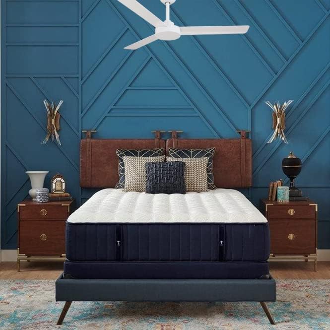 Roto Ceiling Fan In Flat White Finish W/Flat White Blades