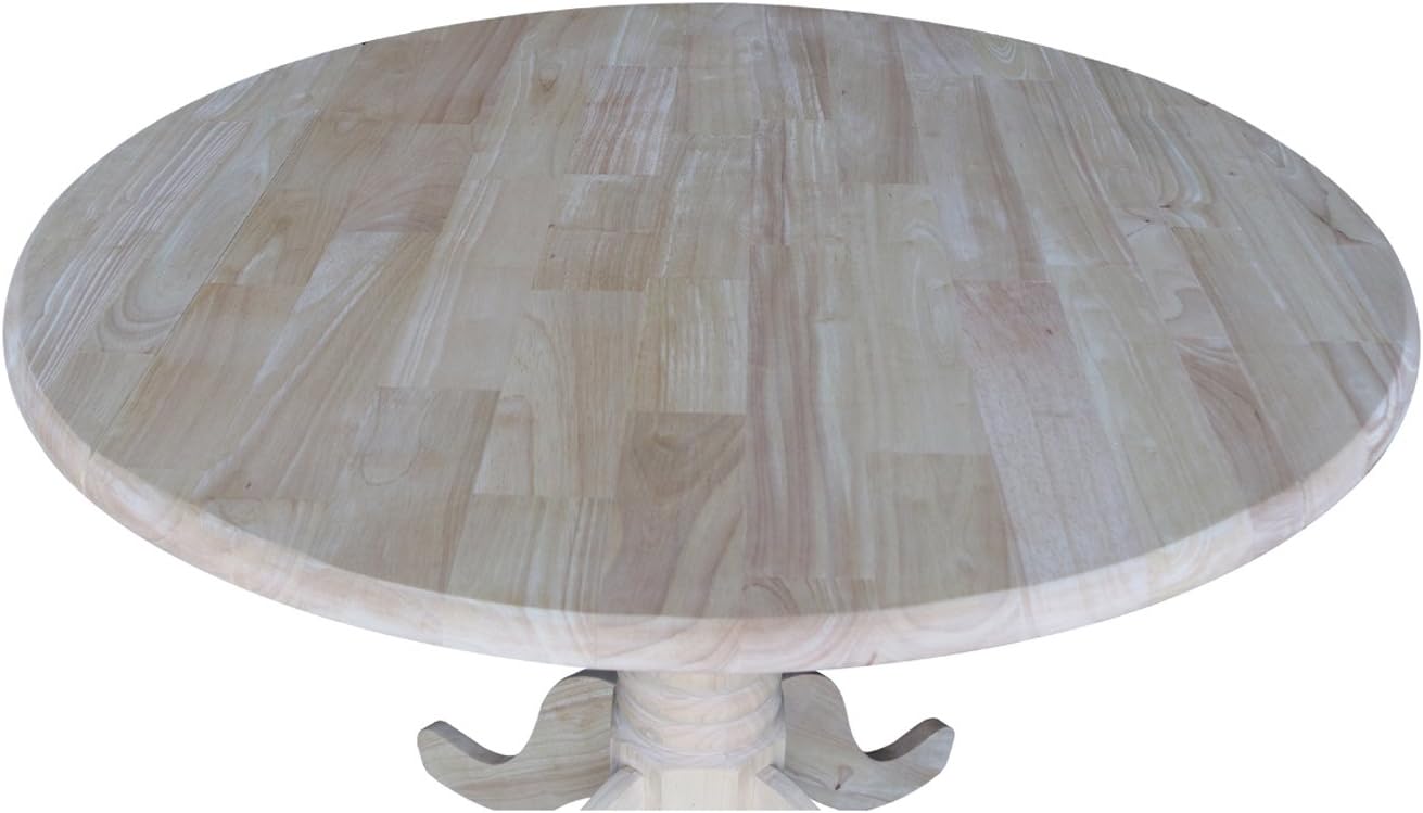 International Concepts 36-Inch Dual Drop Leaf Table, Unfinished