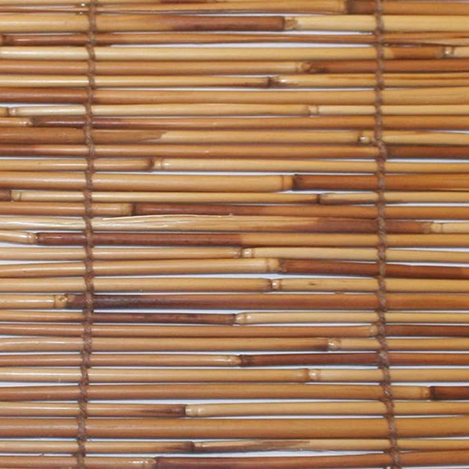 Copy of Radiance - Outdoor Roller Shades for Porch or Patio Privacy Screen, Roll-up Bamboo Blinds for Windows, Natural, 48" W x 72" L