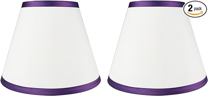 Urbanestliving Set of 2 Coolie Hardback Lampshades