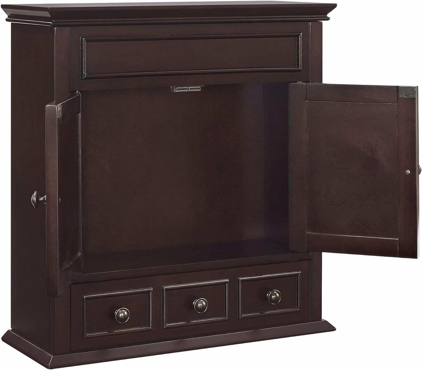 Lydia Wall Cabinet- Espresso
