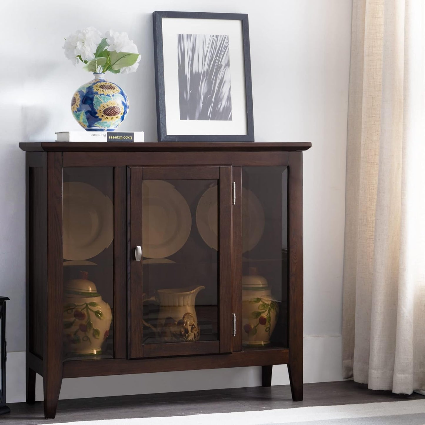 Entryway Living Room Curio Cabinet