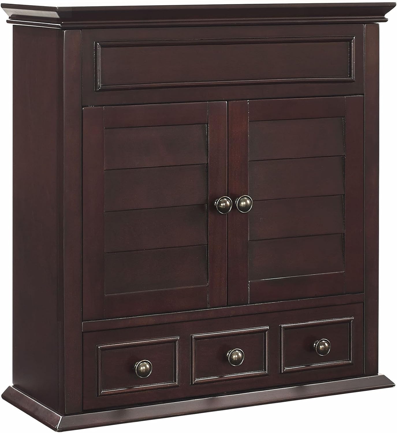 Lydia Wall Cabinet- Espresso