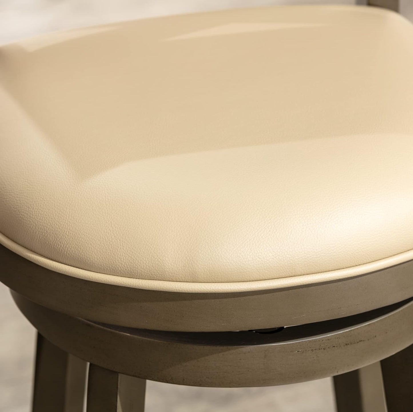 DTY Indoor Living Meeker X-Back Swivel Stool -30 inch