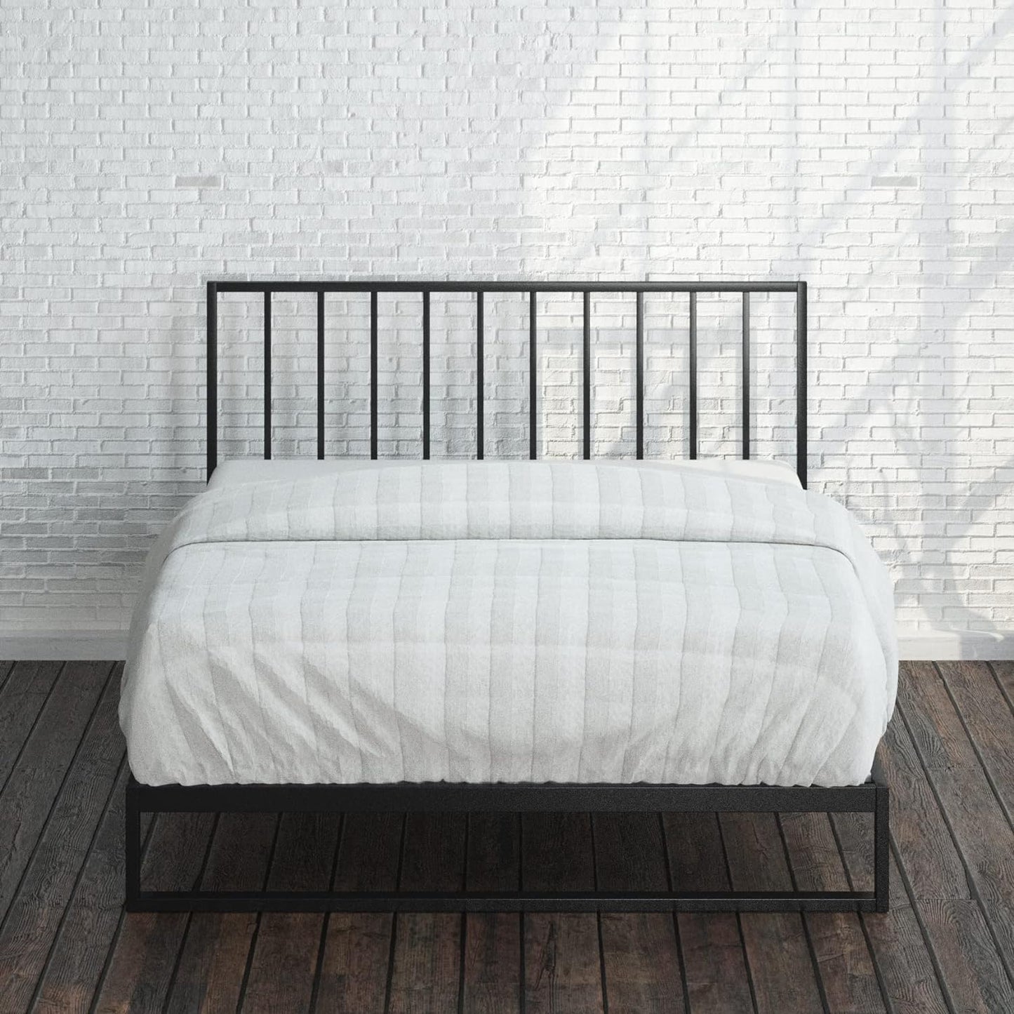 ZINUS Parker Metal Headboard / Easy Assembly, KING