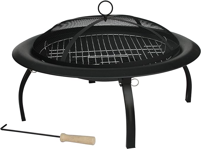 29" Fire Sense Folding Fire Pit