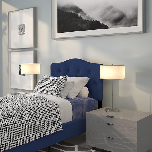 Cambridge Tufted Upholstered Headboard - Twin, Navy