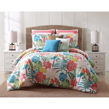 Oceanfront Resort Coco Paradise 3 Piece Cotton Comforter Set (King)