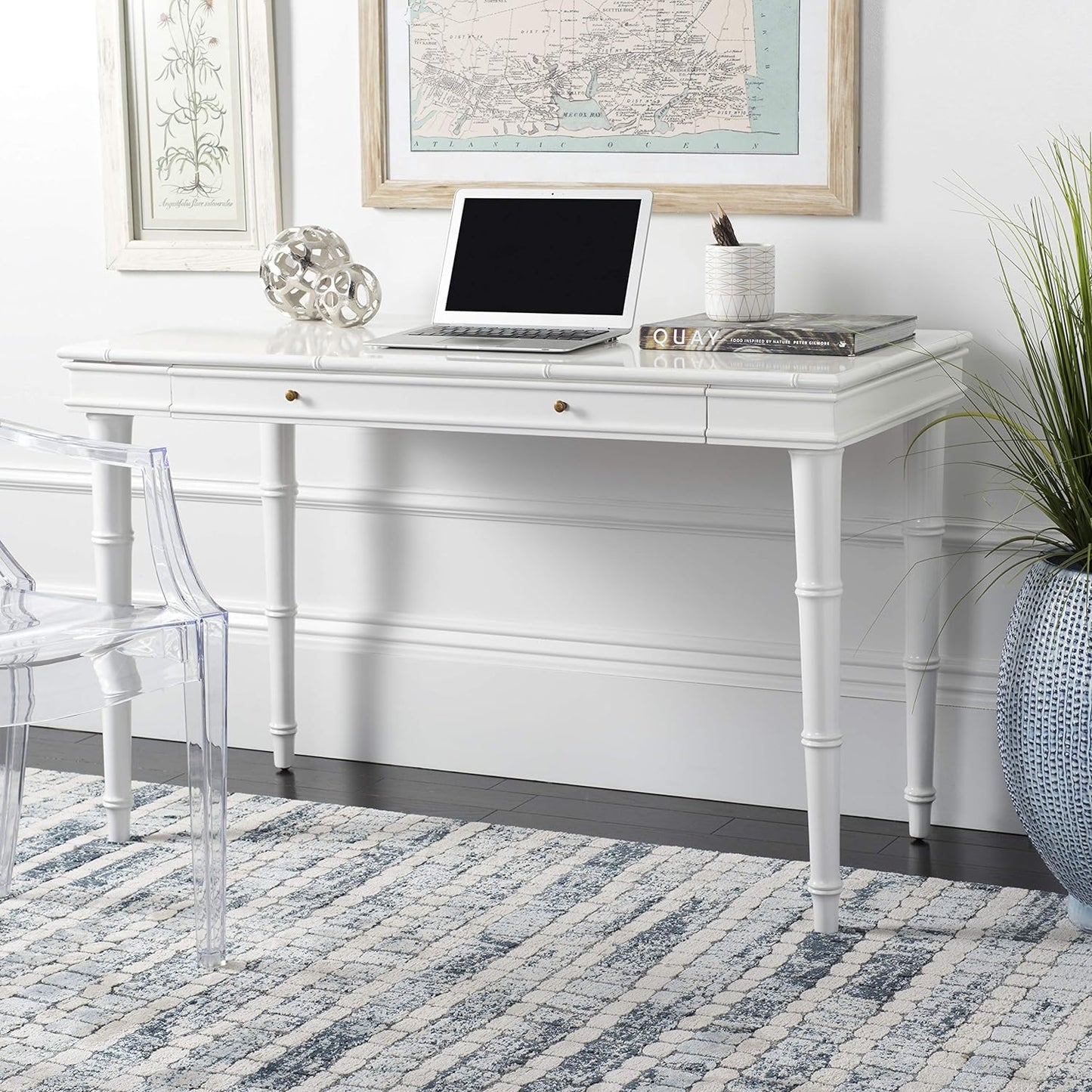 SAFAVIEH Noely 1-Drawer Work Office Writing Desk