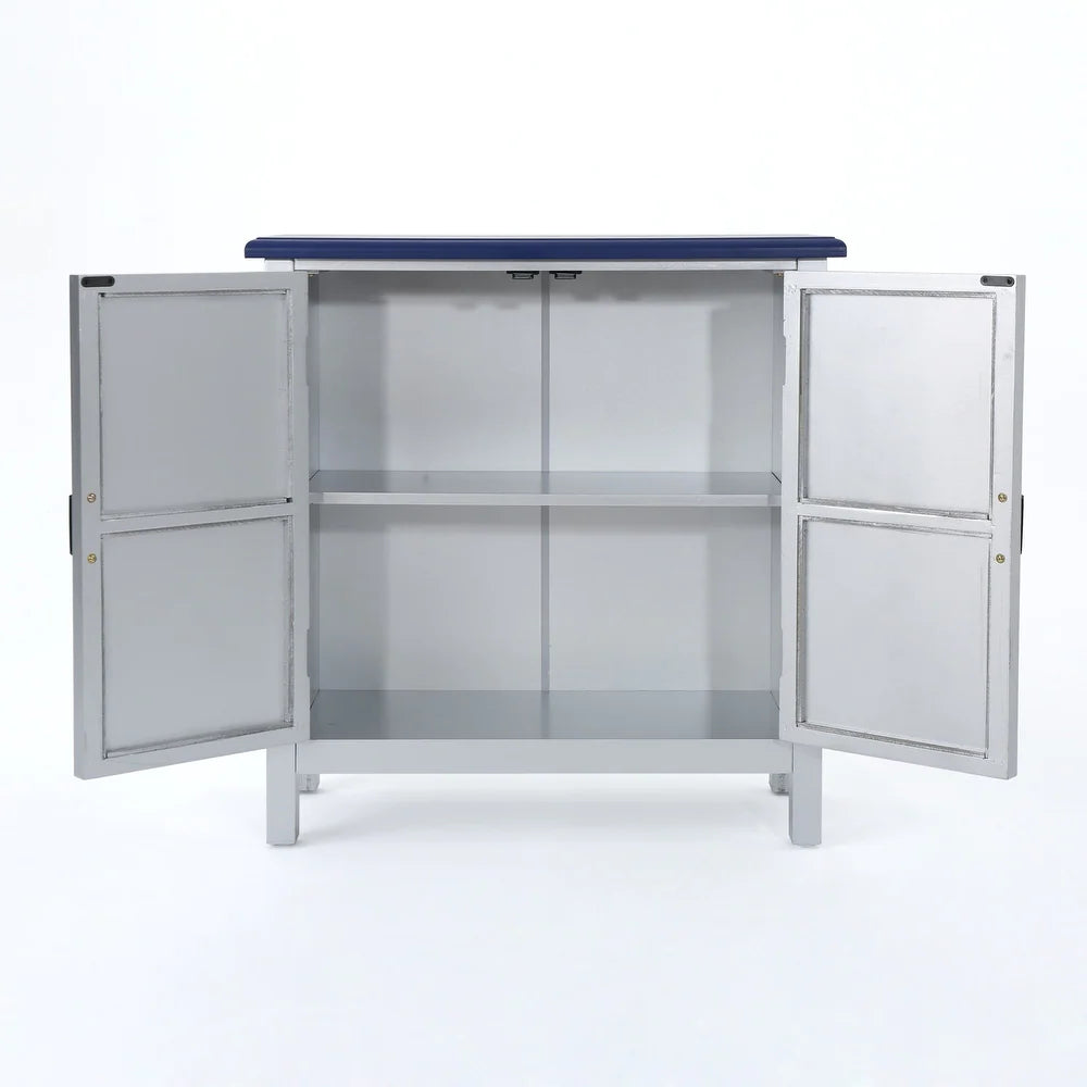 Alana Farmhouse Distressed Fir Cabinet