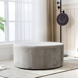 Emerson Round Ottoman