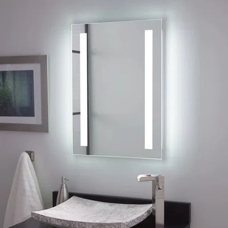 Frameless LED Lighted Mirror 20X26"