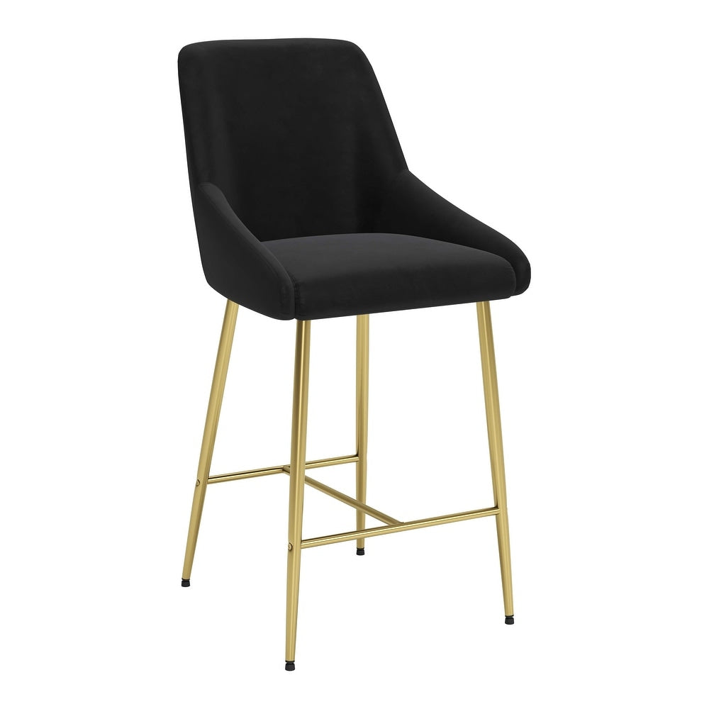 Dalton Farm Counter Chair Black & Gold