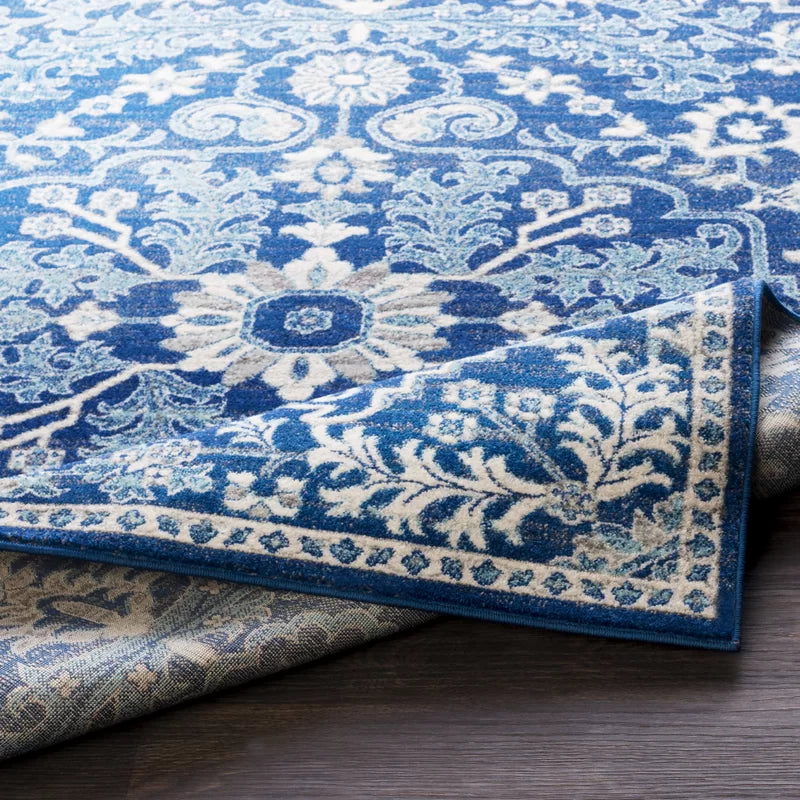 Harput Area Rug, 8x10, Blue