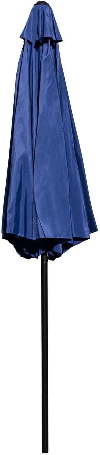 9' Round Umbrella w/ tilt and crank out- Navy