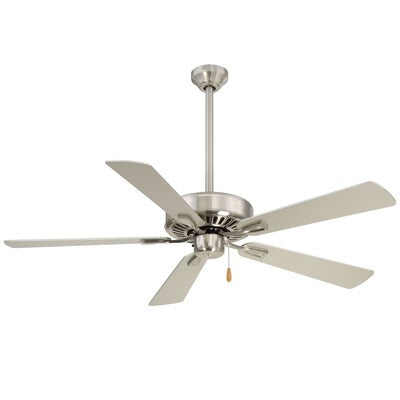 Contractor Plus 52" Ceiling Fan - Brushed Nickel