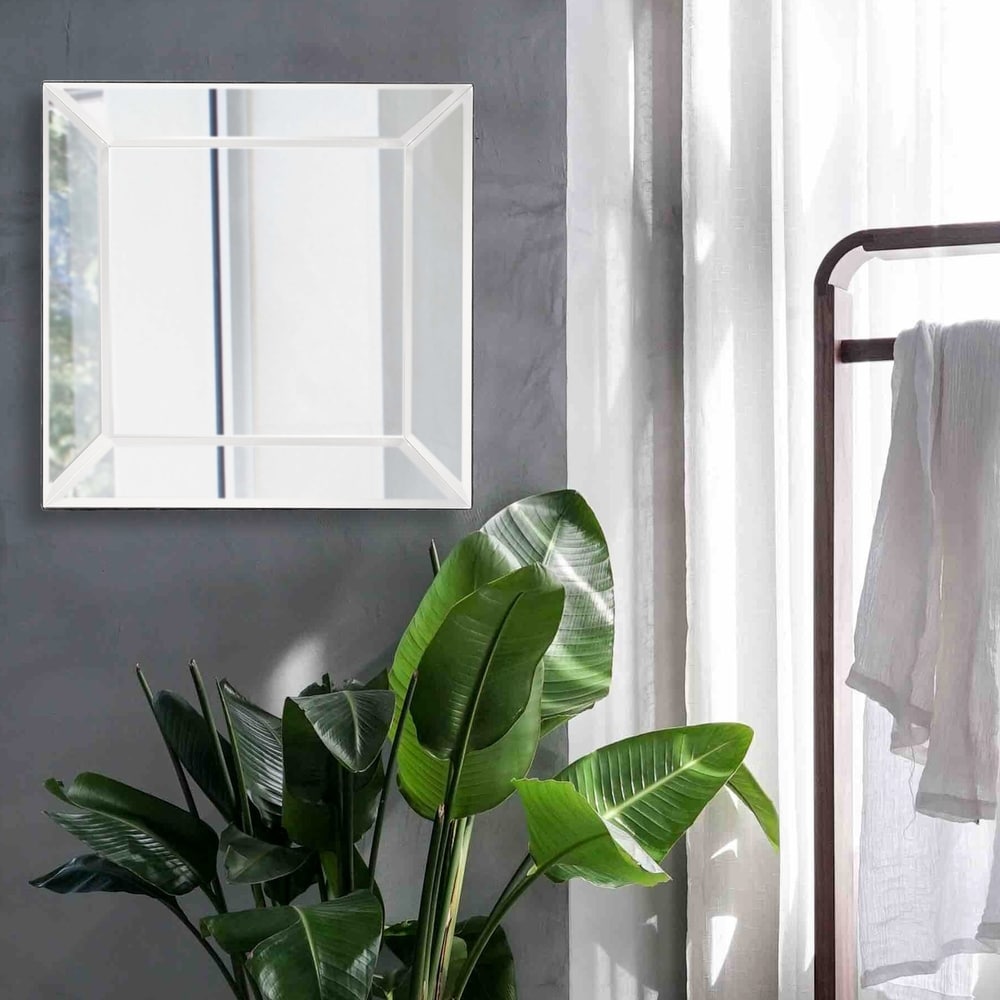 Rogue Square Wall Mirror Brand: Allan Andrews 24" X 24" X 4"