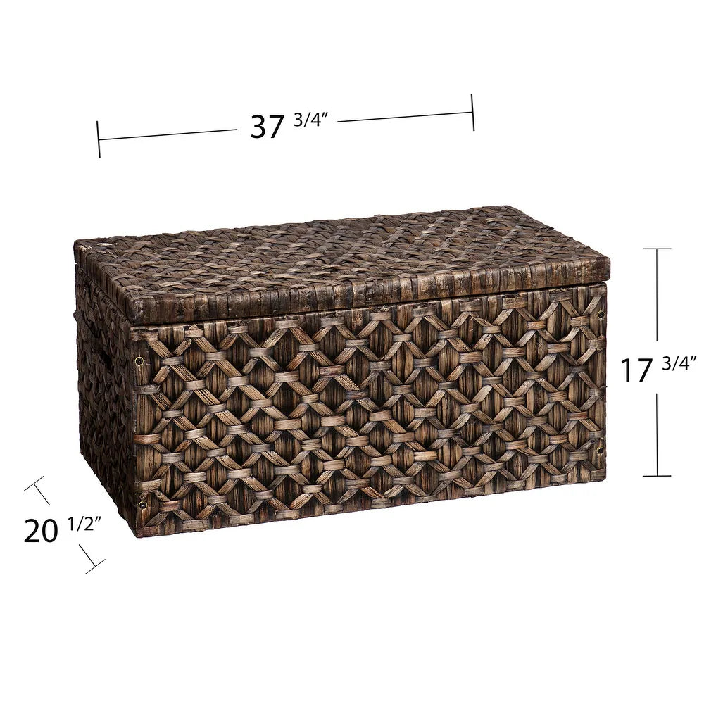 SEI Furniture Terraza Wicker Storage Trunk