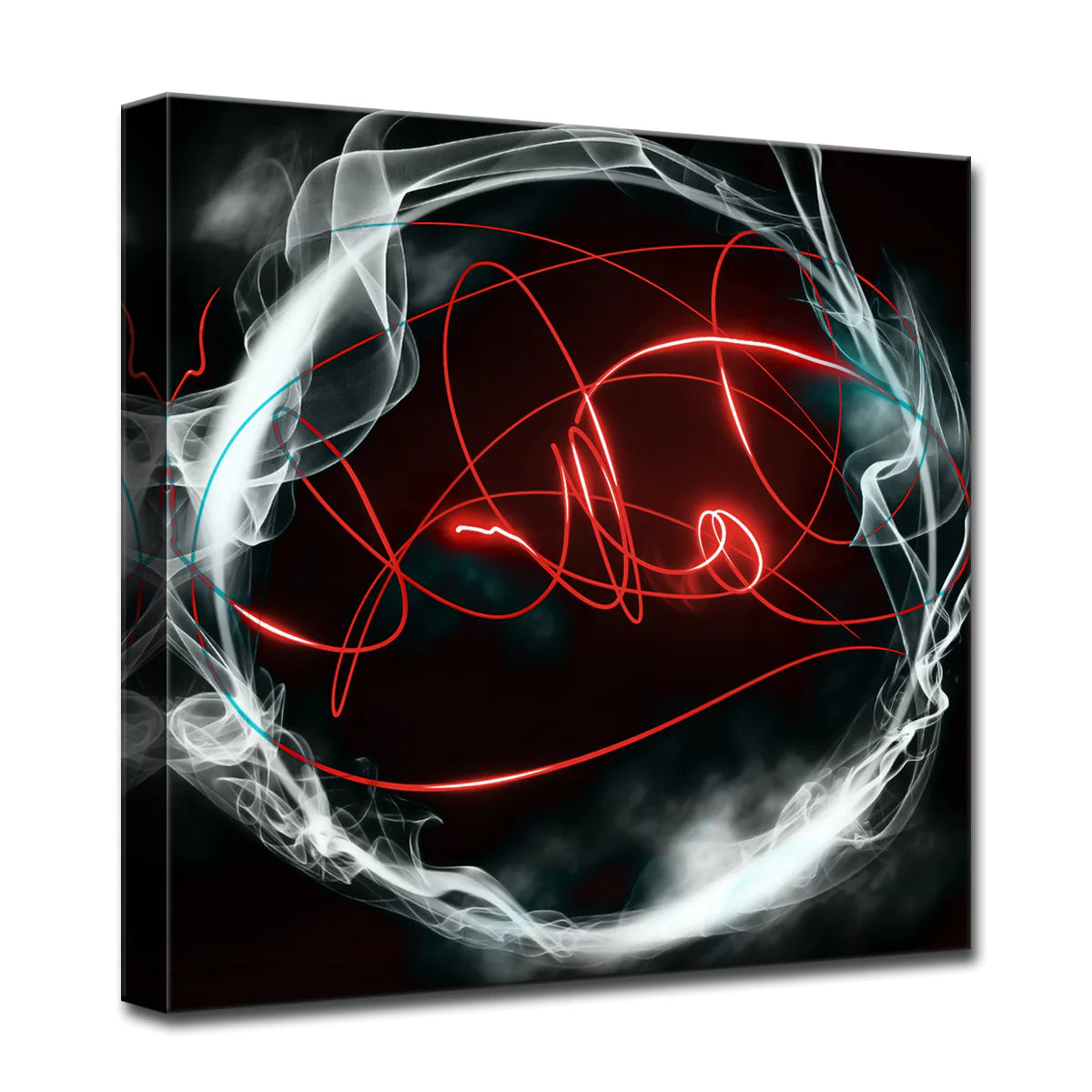 Glitzy Mist III Wrapped Canvas Wall Art, 16X16