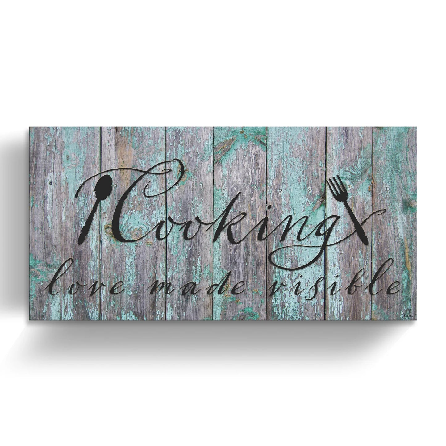 Cooking Wrapped Canvas Wall Art, 24X12
