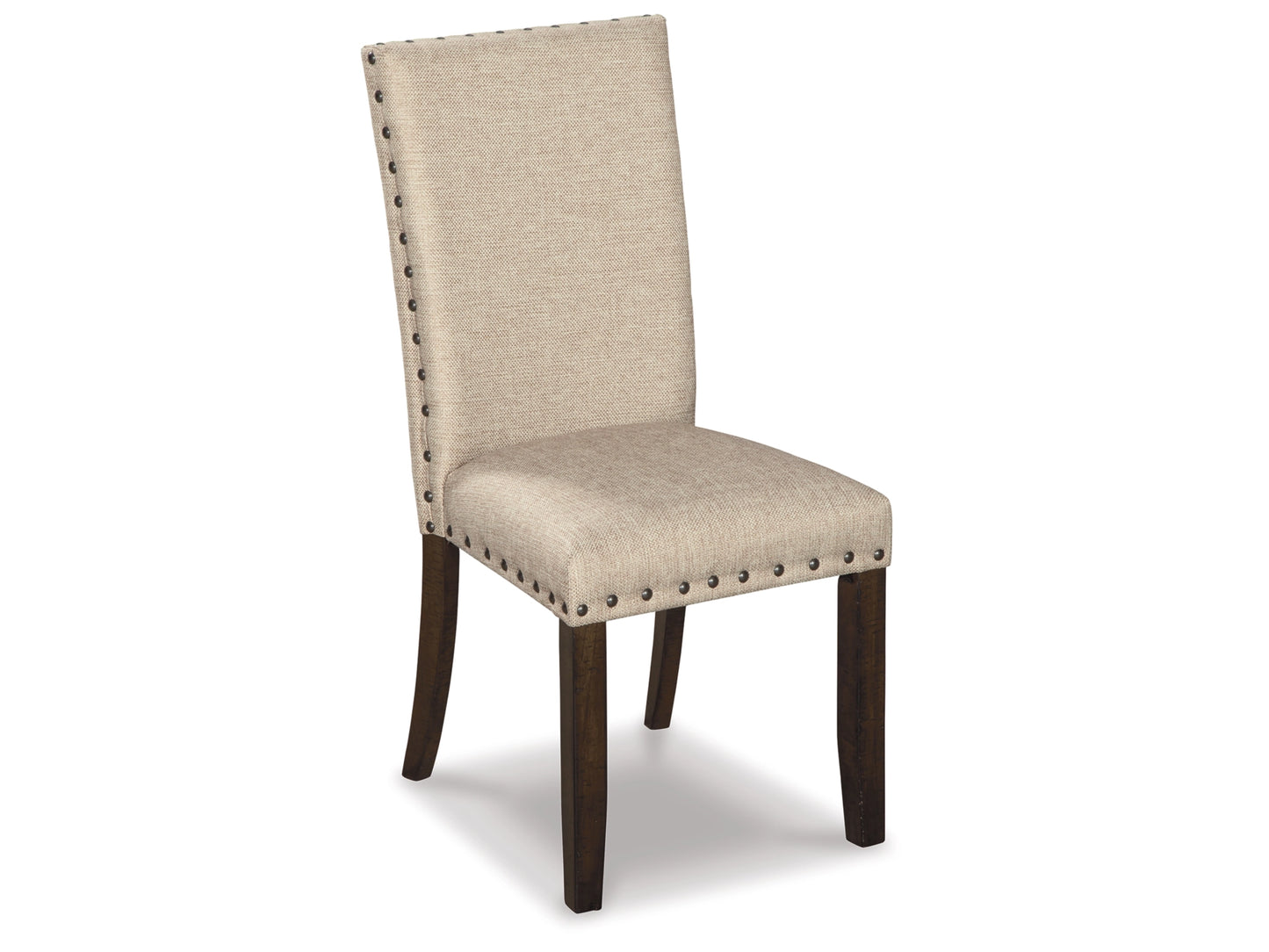 Rokane Light Brown Dining Upholstered Side Chair - Set of 2