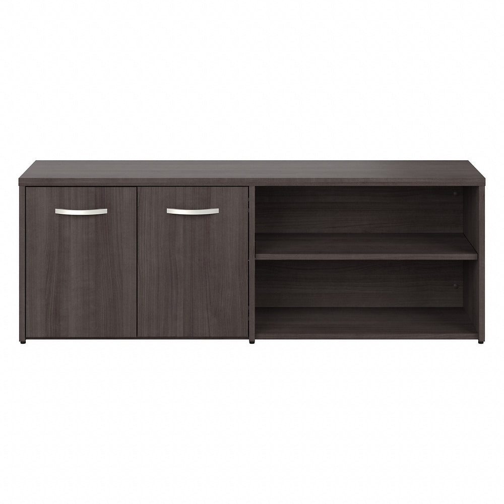 Hybrid Low Storage Cabinet with Doors by Bush Business Furniture