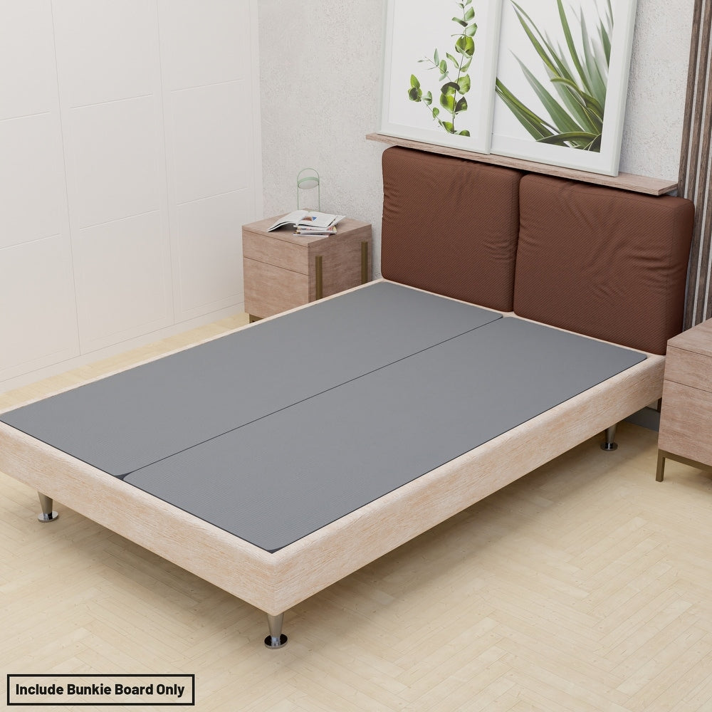 Onetan, 1.5" Split Fully Assembled Bunkie Board for Mattress/Bed Support