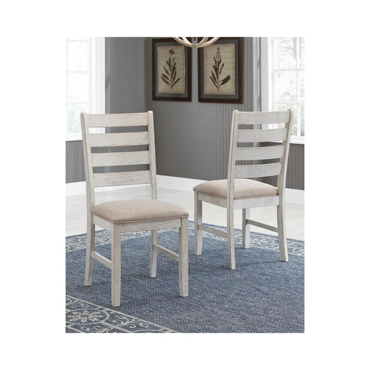 Signature Design by Ashley Skempton Whitewashed Dining Chairs (Set of 2)