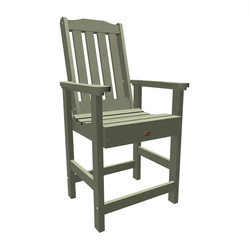 Swing Springville Counter Dining Arm Chair, Eucalyptus