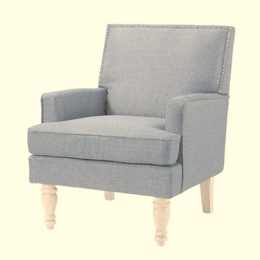 Karat Home -Asiab Accent Chair- Grey
